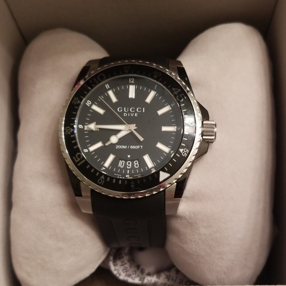 Authentic Gucci Dive Watch